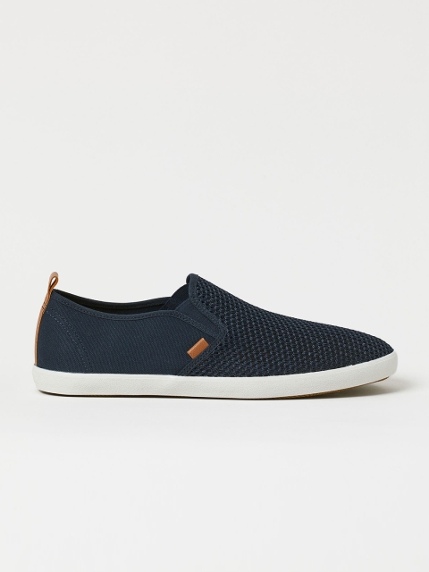 

H&M Men Blue Slip-On Trainers