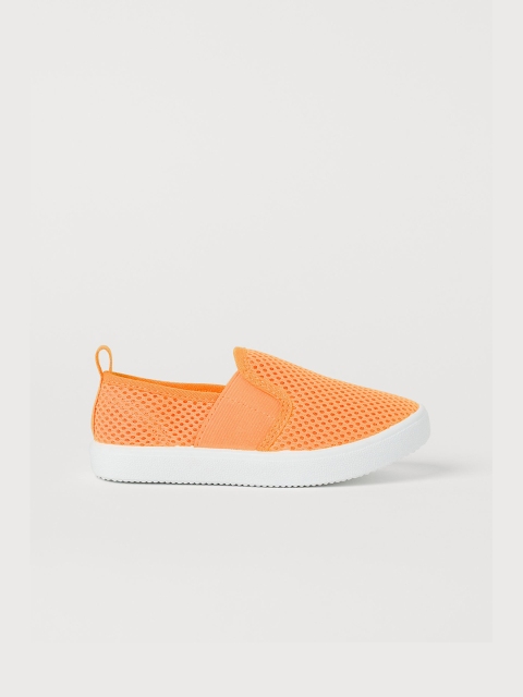 

H&M Girls Orange Slip-On Trainers