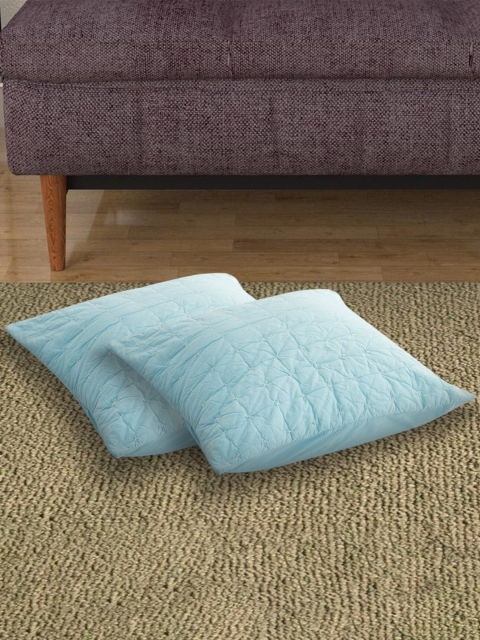

Home Centre Blue Square Cushion Covers