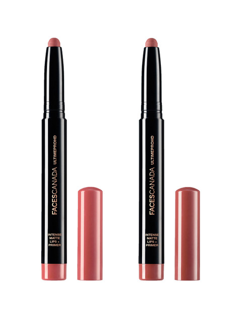 

FACES CANADA HD Matte Lipstick Tea Rose & Natural Coco, Multi