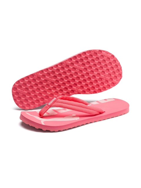 

Puma Unisex Pink Printed Epic Flip v2 Thong Flip-Flops