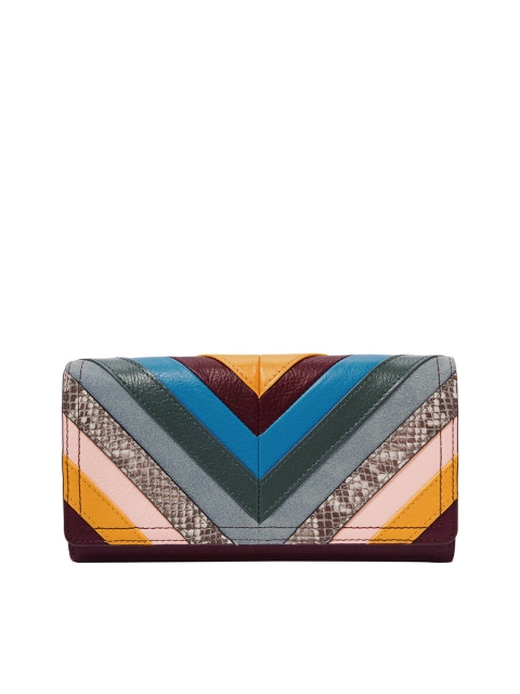 

Fossil Logan Multicolored Solid Clutch, Multi