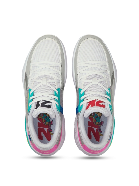 

Puma Unisex White Court Rider 2K Basketball Shoes