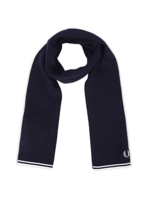 

Fred Perry Men Navy Blue Scarf