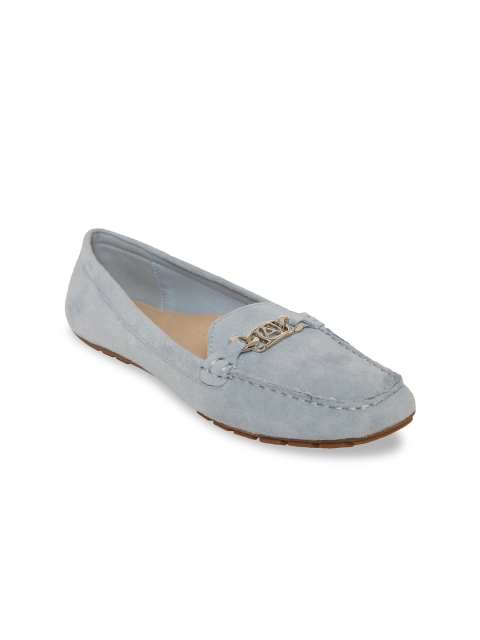 

ALDO Women Blue Leather Loafers