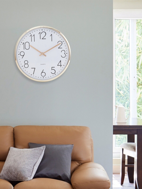 

Home Centre Multi Casablanca Solid Wall Clock, White