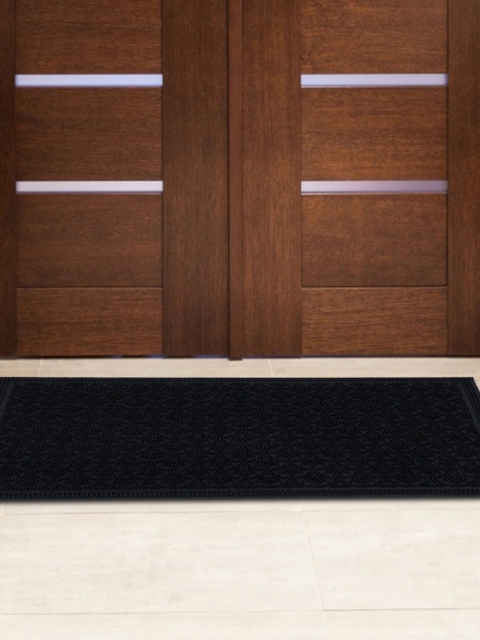 

Home Centre Black Pinmix Textured Doormat