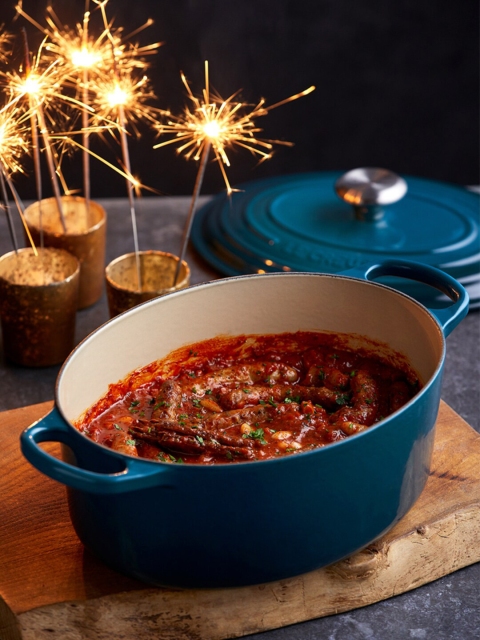 

LE CREUSET Blue Evo Cast Iron Oval Casserole