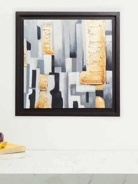 

Home Centre Multicoloured Mezzuna Abstract Wall Art, Multi