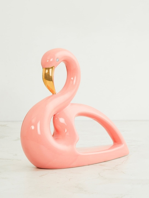 

Home Centre Pink Ceramic Splendid Flamingo Figurine
