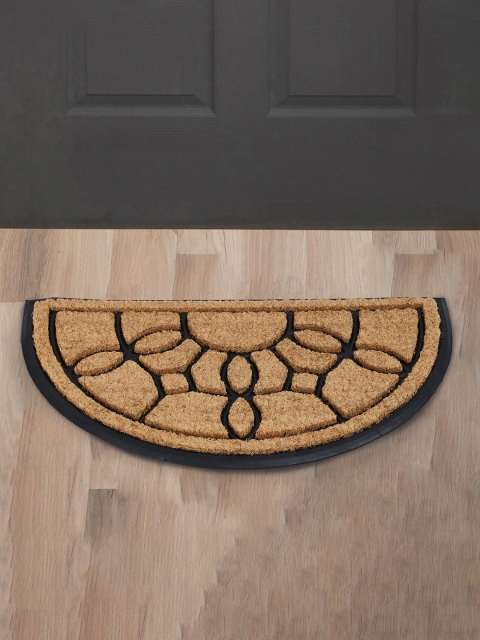 

Home Centre Brown & Black Elite Textured Semi-Circular Coir Doormat