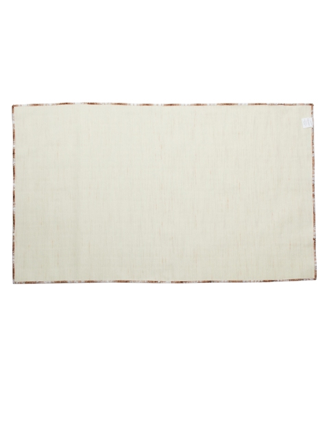 

Home Centre Brown & White Textured Exotica Cross Hatch Tufted Microfibre Carpet