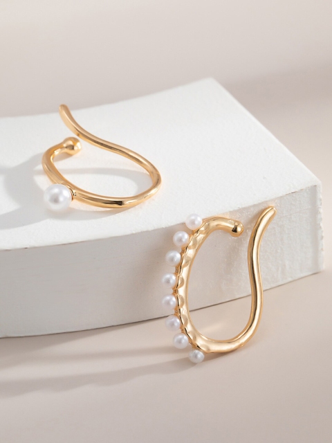 

YoungWildFree Gold Circular Hoop Earrings