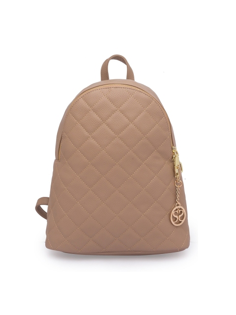 

Sole To Soul Women Beige Backpack With Pouch