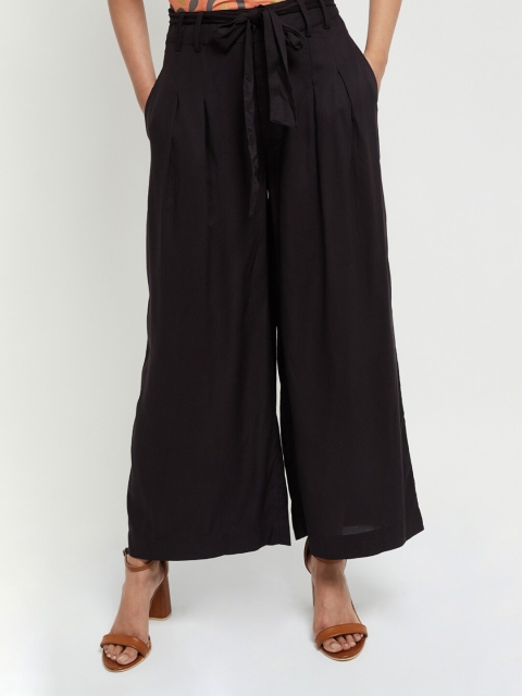 

MAX Women Black Palazzos