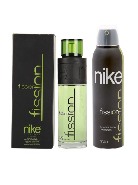 

Nike Men Combo Set Of Fission EDT Perfume & Deodorant, Transparent
