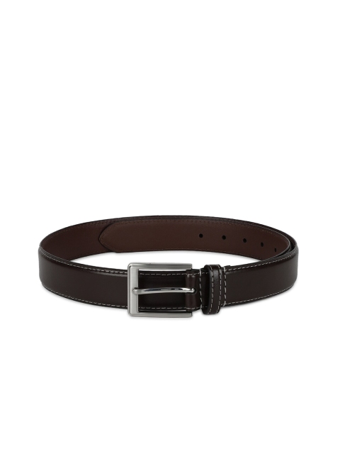 

Allen Solly Men Brown Textured Formal Belts
