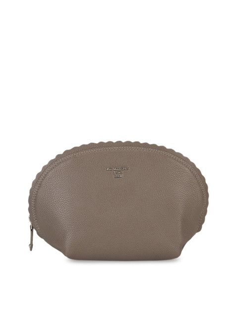 

Da Milano Grey Vianna Solid Pouch