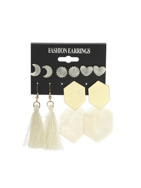 

YoungWildFree Gold Contemporary Drop Earrings