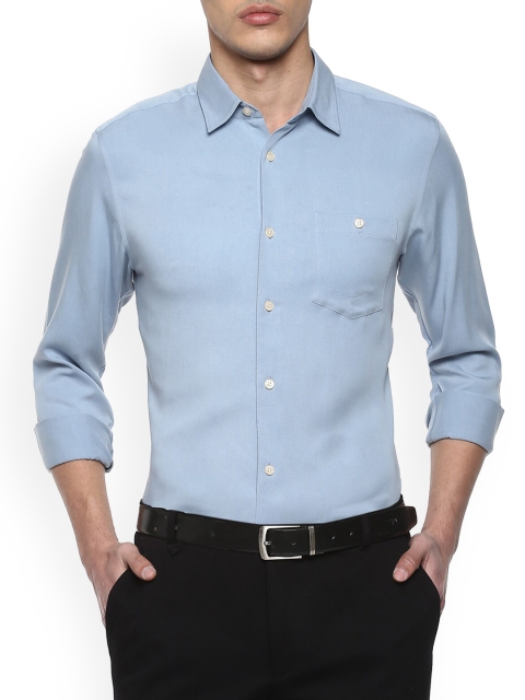 

Ted Baker Men Blue Solid Casual Shirt