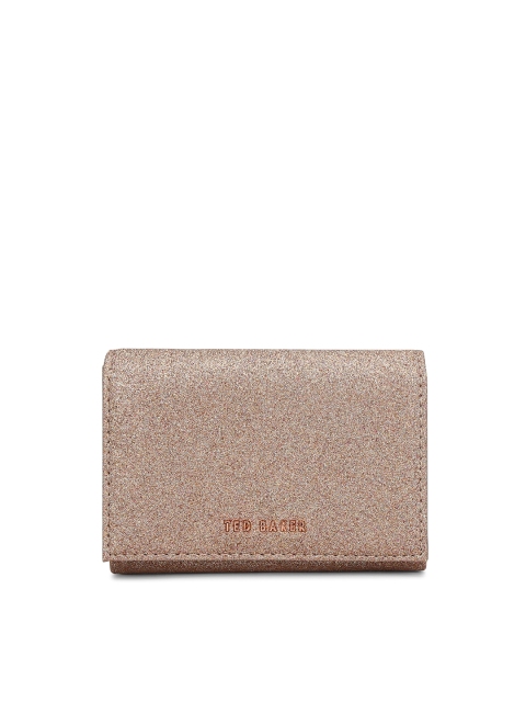 

Ted Baker Women Pink Textured Leather Envelope