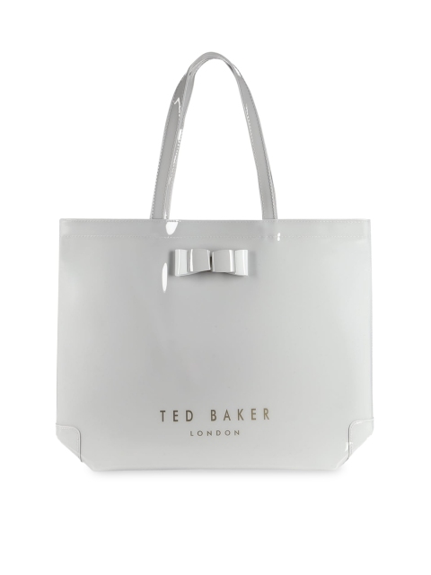 

Ted Baker Grey Shopper Shoulder Bag with Bow Detail