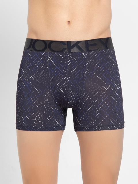 

Jockey Men Blue Celestial Printed Assorted Trunk