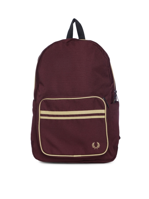 

Fred Perry Men Burgundy Backpack