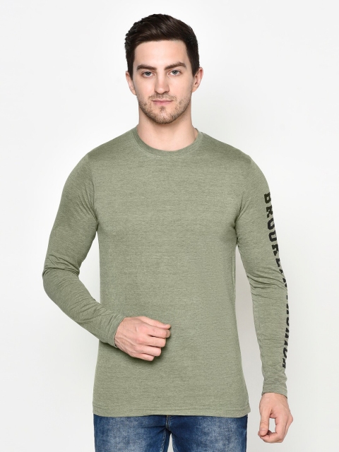 

ELEGANCE Men Green T-shirt