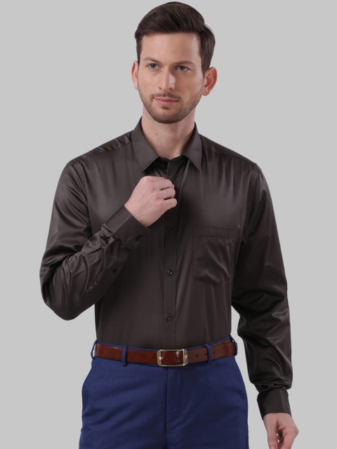 

Next Look Men Brown Cotton Formal Shirt