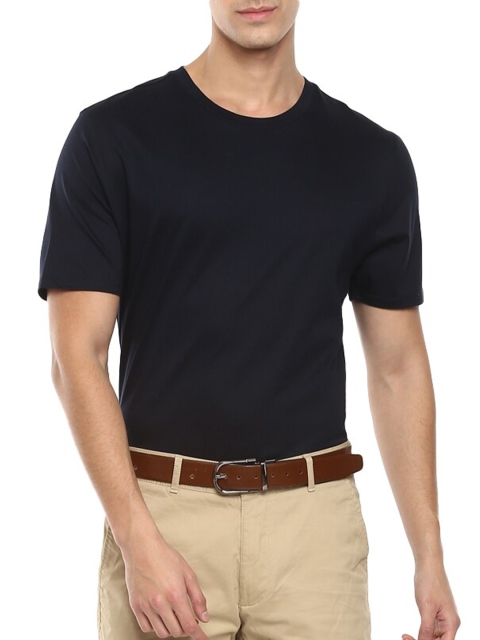 

Ted Baker Men Navy Blue Solid T-shirt