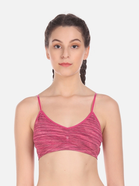 

Aeropostale Pink Abstract T shirt Bra Full Coverage Lightly Padded
