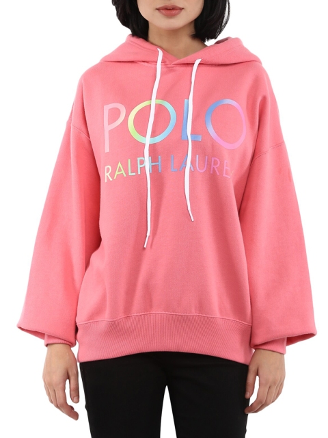 

Polo Ralph Lauren Women Pink Printed Sweatshirt