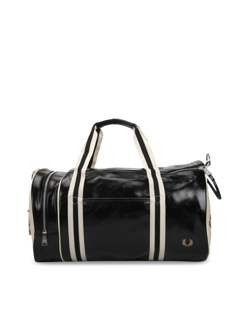 

Fred Perry Men Black Solid Duffel Bag