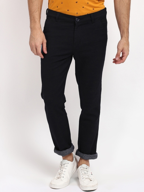 

V2 Value & Variety Men Blue Chinos Trousers