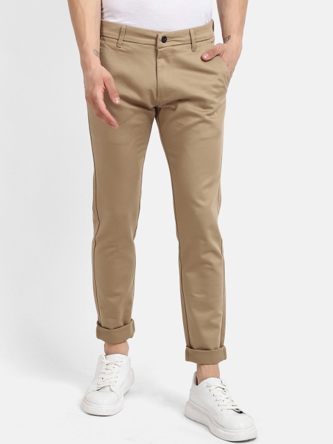 

V2 Value & Variety Men Brown Regular Trousers