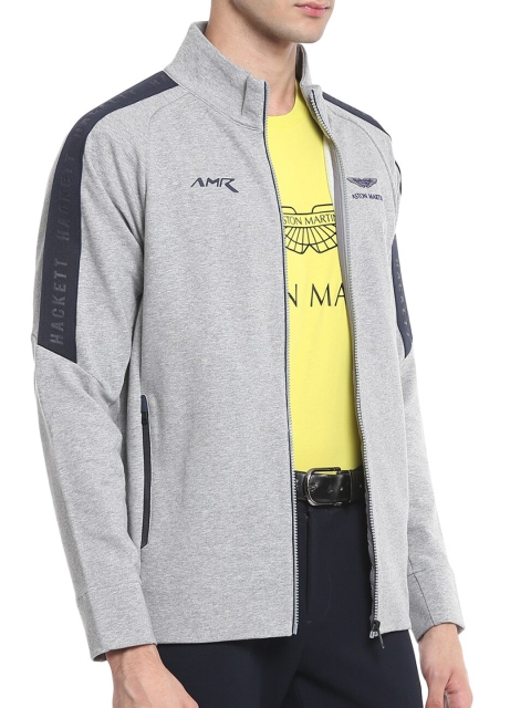 

HACKETT LONDON Men Grey Sweatshirt