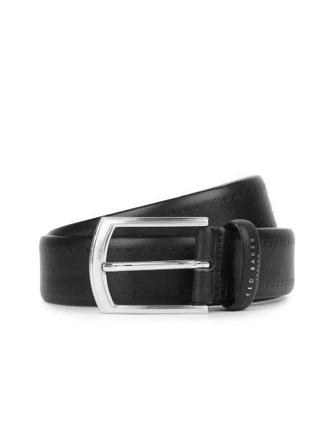 

Ted Baker Men Black Leather Formal Belt