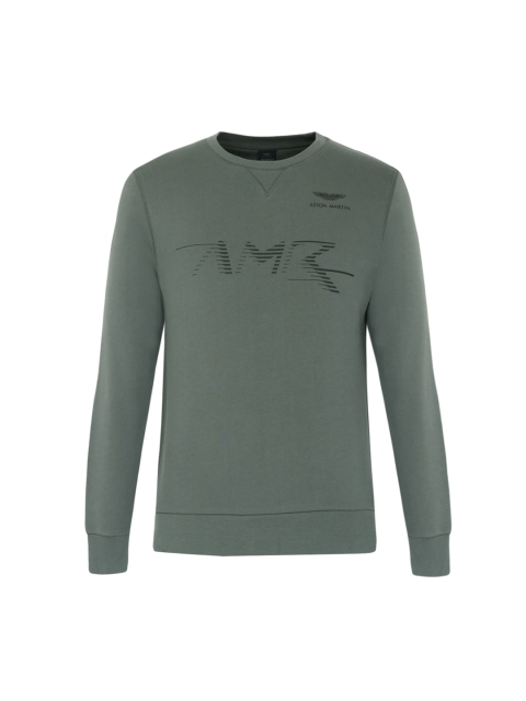 HACKETT LONDON Men Grey Printed Sweatshirt