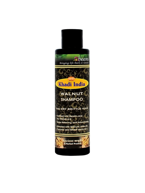

abeers Black Ancient Walnut Shampoo For Dry Brittle Hair 225ml