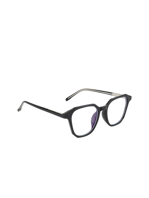 

Ted Smith Unisex Black Full Rim Wayfarer Frames TSI-1001_BLK