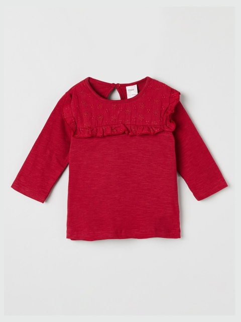 

max Red Regular Top