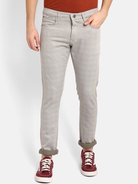 

V2 Value & Variety Men Grey Regular Trousers Regular Trousers