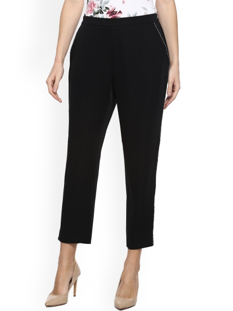 Ted Baker Women Black Regular Trousers Regular Trousers Regular Trousers