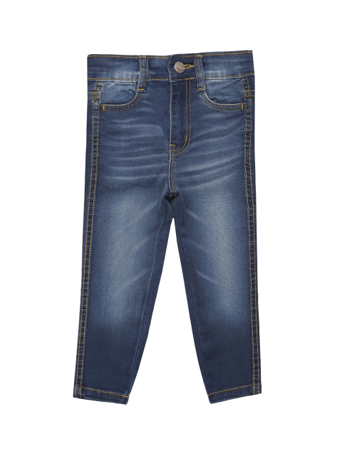 

Kid Studio Girls Blue Skinny Fit Light Fade Jeans