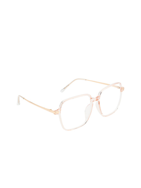 

Ted Smith Unisex Pink & Gold Toned Full Rim Wayfarer Frames TSI-F003_C3
