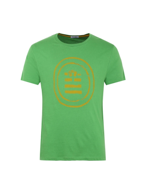 

SERGE BLANCO Men Green Typography NA Printed T-shirt NA