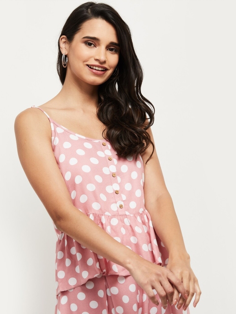 

max Pink A-Line Top