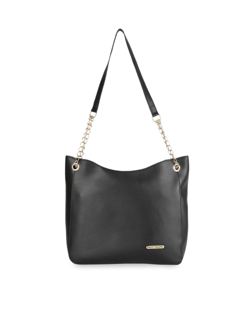 

Bagsy Malone Black PU Shopper Tote Bag