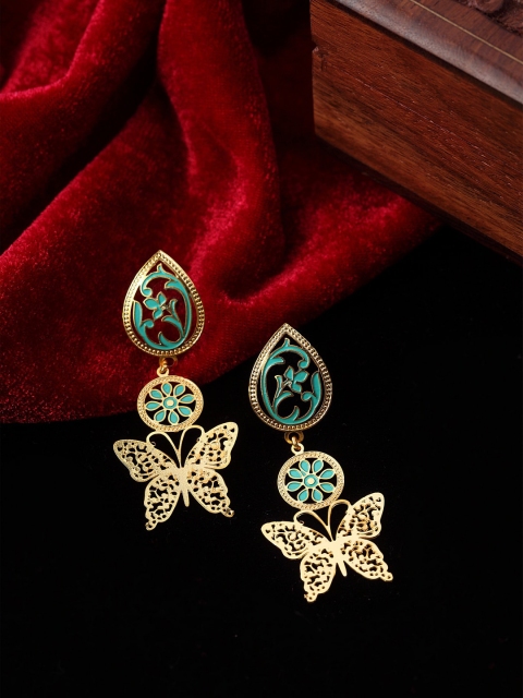 

PANASH Gold Contemporary Drop Earrings